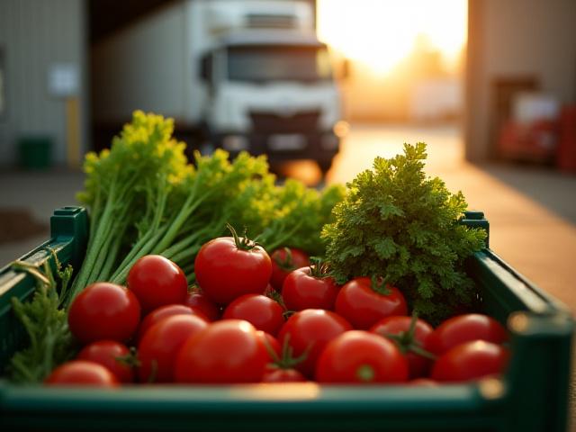 Fresh produce and agricultural logistics center near Mission Texas