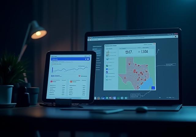 Amadeo Digital Freight Marketplace Dashboard with real-time tracking data