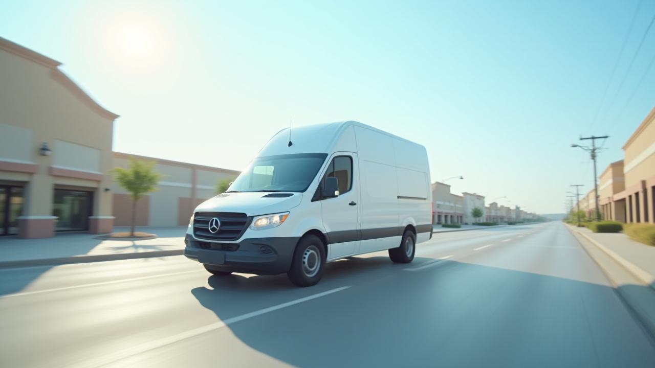 Reliable last-mile delivery van in Mission, TX