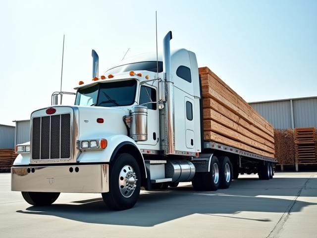 Standard Flatbed truck for general construction materials